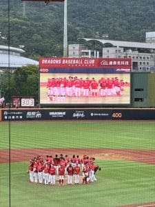 TTS in 天母棒球場