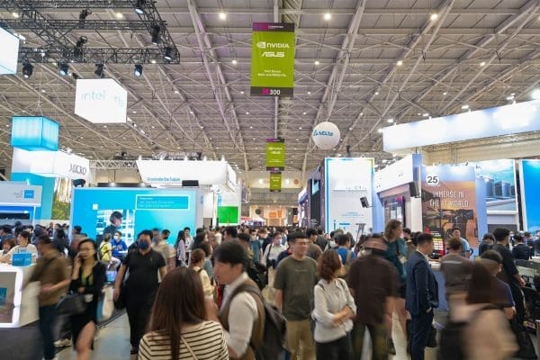 【COMPUTEX新聞配圖一】2024年台北國際電腦展(COMPUTEX 2024)展會規模成長顯著,四天展期共吸引85,179名的資通訊產業買主及專業人士。