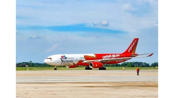新聞稿照片一：越捷航空飛機