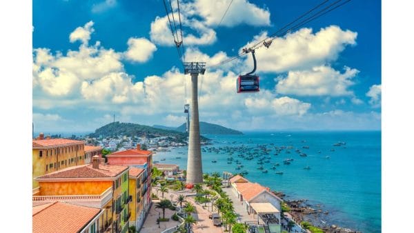 新聞稿照片一: 富國島 「太陽世界自然公園跨海纜車」(Sun World Hon Thom Cable Car)