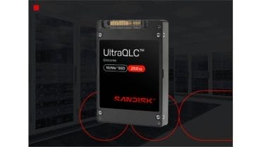 SANDISK®-UltraQLC™-256TB-NVMe™-SSD-為超大規模快閃儲存樹立全新標竿，專為支援高速、智慧化資料湖的大規模-AI-應用而設計。