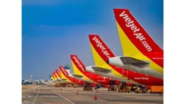 新聞稿照片一：越捷航空2025年第二季營收超越預期，並新增多筆現代化機隊訂單。