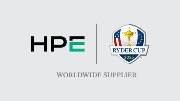 圖說：HPE以AI、先進網路技術與私有雲解決方案，助力萊德盃成為全球先進的科技運動賽事。