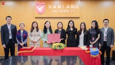 中國文化大學由計畫主持人楊馥如教務長親自至文朗大學辦理簽約姐妹校事宜。