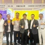 拓展海外高等教育並凝聚校友情誼，中國文化大學王子奇校長8月21日出席「2025印尼台灣高等教育展」雅加達場開幕式。